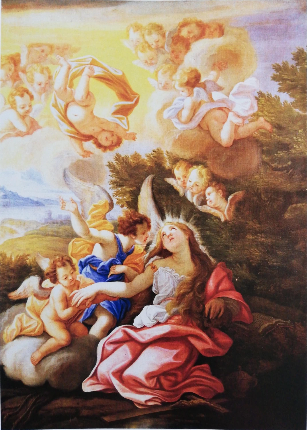 La Maddalena assistita dagli angeli